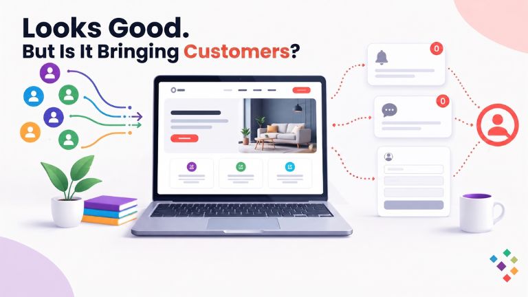 DIY business website that looks professional but is not generating customer enquiries